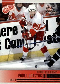 2004-05 Pacific - Red #91 Pavel Datsyuk Front