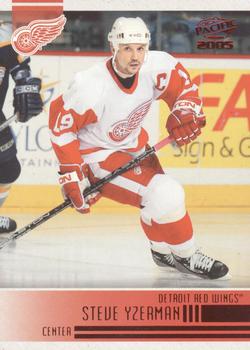 2004-05 Pacific - Red #99 Steve Yzerman Front