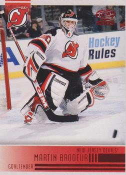 2004-05 Pacific - Red #154 Martin Brodeur Front