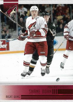 2004-05 Pacific - Red #201 Shane Doan Front