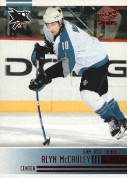 2004-05 Pacific - Red #231 Alyn McCauley Front
