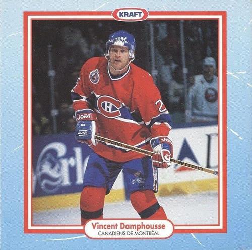 1993-94 Kraft Recipes (French) #NNO Vincent Damphousse Front