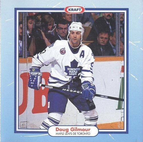 1993-94 Leaf Gold All-Stars #6 Wayne Gretzky/Doug Gilmour KINGS!