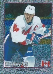 1995 Panini World Hockey Championship Stickers (Finnish/Swedish) #276 Wayne Gretzky Front