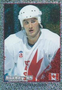 1995 Panini World Hockey Championship Stickers (Finnish/Swedish) #277 Mario Lemieux Front