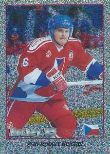 1995 Panini World Hockey Championship Stickers (Finnish/Swedish) #298 Robert Reichel Front