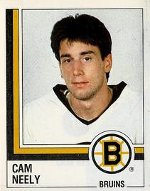 1987-88 Panini Stickers #10 Cam Neely Front
