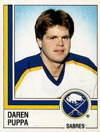 1987-88 Panini Hockey Stickers #23 Daren Puppa Front