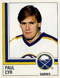 1987-88 Panini Stickers #33 Paul Cyr Front