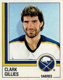 1987-88 Panini Hockey Stickers #34 Clark Gillies Front