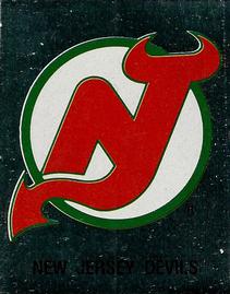 1987-88 Panini Stickers #71 New Jersey Devils Logo Front