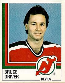 1987-88 Panini Hockey Stickers #74 Bruce Driver Front
