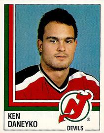 1987-88 Panini Hockey Stickers #76 Ken Daneyko Front