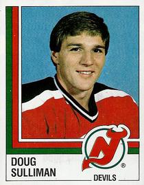 1987-88 Panini Hockey Stickers #82 Doug Sulliman Front