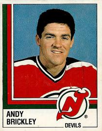 1987-88 Panini Stickers #86 Andy Brickley Front