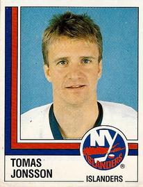1987-88 Panini Hockey Stickers #92 Tomas Jonsson Front