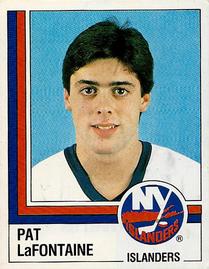 1987-88 Panini Stickers #98 Pat LaFontaine Front