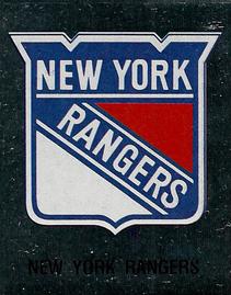 1987-88 Panini Stickers #105 New York Rangers Logo Front