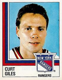 1987-88 Panini Stickers #110 Curt Giles Front