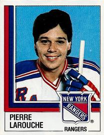 1987-88 Panini Hockey Stickers #116 Pierre Larouche Front