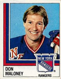 1987-88 Panini Hockey Stickers #117 Don Maloney Front
