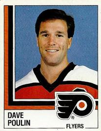 1987-88 Panini Hockey Stickers #130 Dave Poulin Front