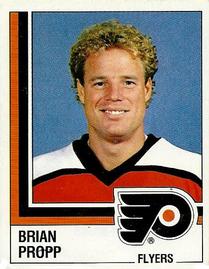 1987-88 Panini Hockey Stickers #131 Brian Propp Front