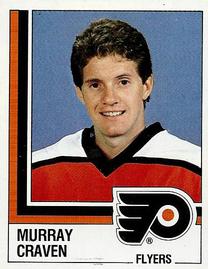 1987-88 Panini Hockey Stickers #133 Murray Craven Front
