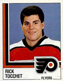 1987-88 Panini Hockey Stickers #134 Rick Tocchet Front