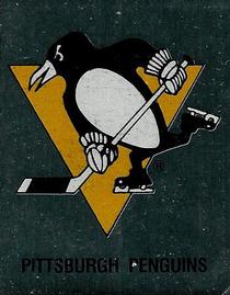 1987-88 Panini Hockey Stickers #139 Pittsburgh Penguins Logo Front