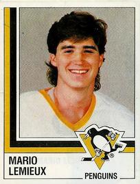 1987-88 Panini Hockey Stickers #146 Mario Lemieux Front