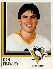 1987-88 Panini Hockey Stickers #153 Dan Frawley Front