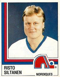 1987-88 Panini Hockey Stickers #159 Risto Siltanen Front
