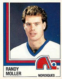 1987-88 Panini Hockey Stickers #162 Randy Moller Front