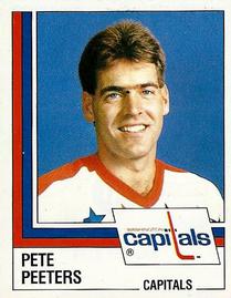 1987-88 Panini Stickers #174 Pete Peeters Front