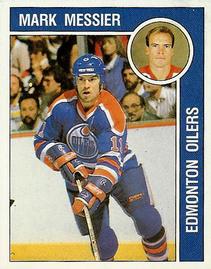 1987-88 Panini Hockey Stickers #194 Mark Messier Front