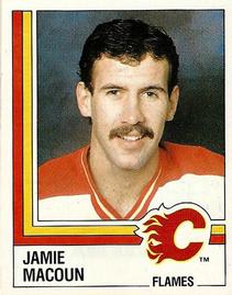 1987-88 Panini Hockey Stickers #208 Jamie Macoun Front