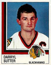 1987-88 Panini Stickers #234 Darryl Sutter Front