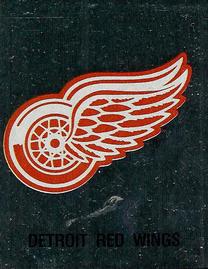 1987-88 Panini Hockey Stickers #236 Detroit Red Wings Logo Front