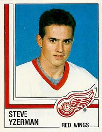 1987-88 Panini Hockey Stickers #243 Steve Yzerman Front