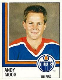1987-88 Panini Stickers #255 Andy Moog Front