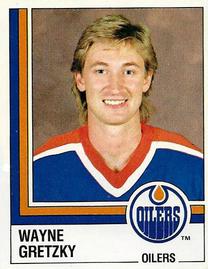 1987-88 Panini Hockey Stickers #261 Wayne Gretzky Front