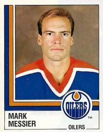 1987-88 Panini Hockey Stickers #263 Mark Messier Front