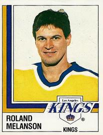 1987-88 Panini Hockey Stickers #271 Roland Melanson Front