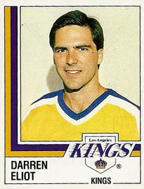 1987-88 Panini Hockey Stickers #272 Darren Eliot Front