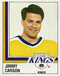 1987-88 Panini Stickers #279 Jimmy Carson Front