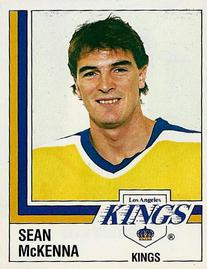 1987-88 Panini Hockey Stickers #284 Sean McKenna Front