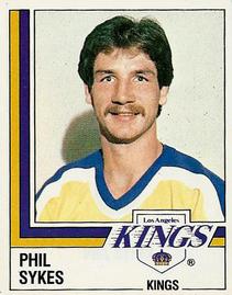 1987-88 Panini Hockey Stickers #285 Phil Sykes Front
