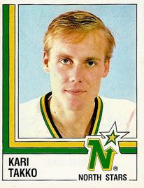 1987-88 Panini Hockey Stickers #288 Kari Takko Front