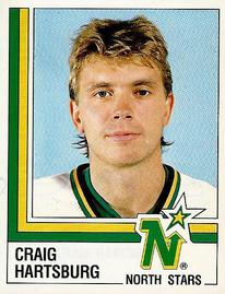 1987-88 Panini Hockey Stickers #290 Craig Hartsburg Front